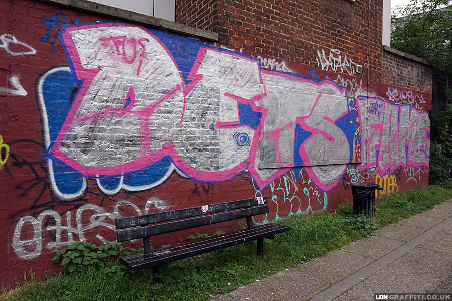 Graffiti on UK Walls - Westbourne Park
