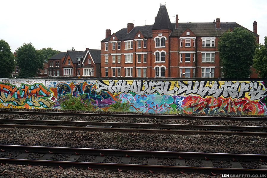 Graffiti on UK Walls - Westbourne Park